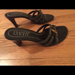 Franco Sarto Black heels sz 7M